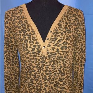 SELLING TWO  timeandtru waffle knit shirts COMFY!